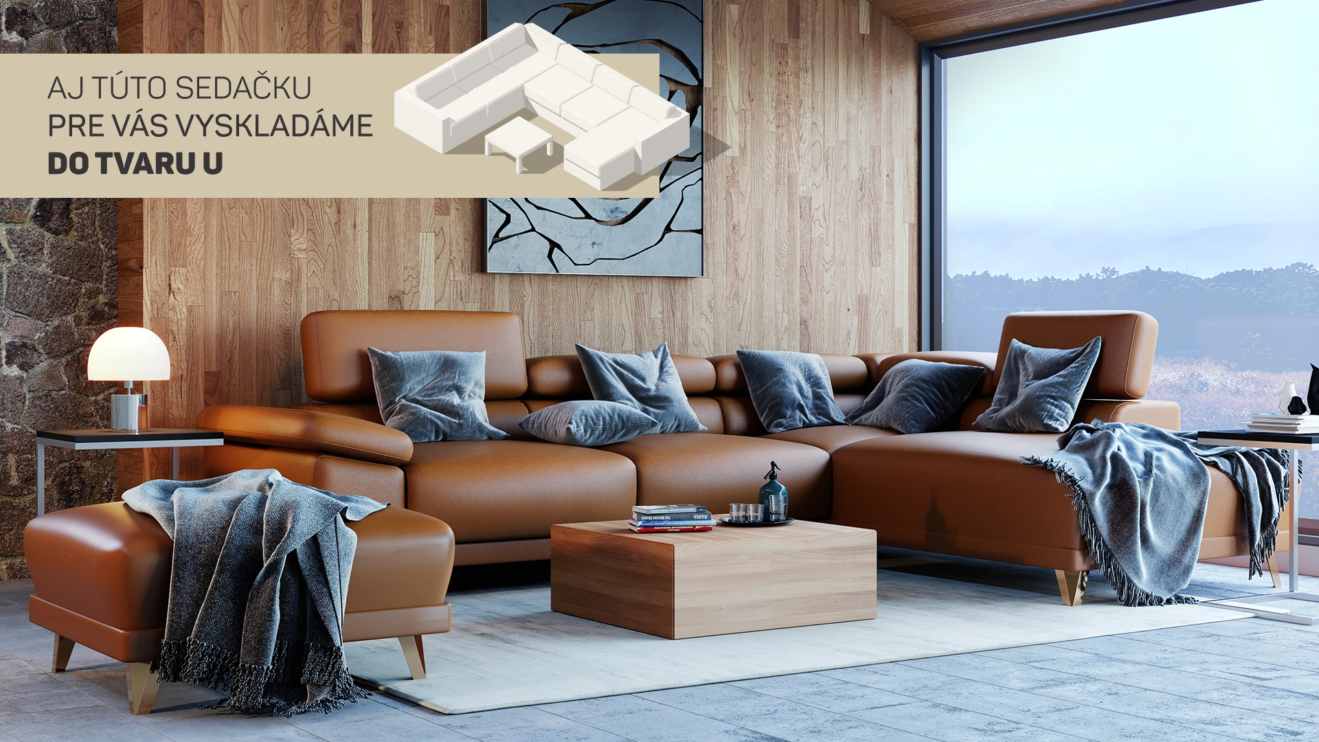 Sedačka Lyon - moderná príťažlivosť - Pohodlie Phase