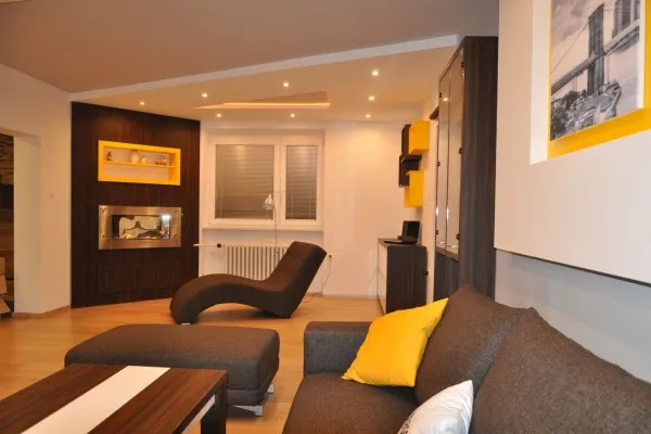 Zmodernizované prízemie starého domu obohatila aj leňoška