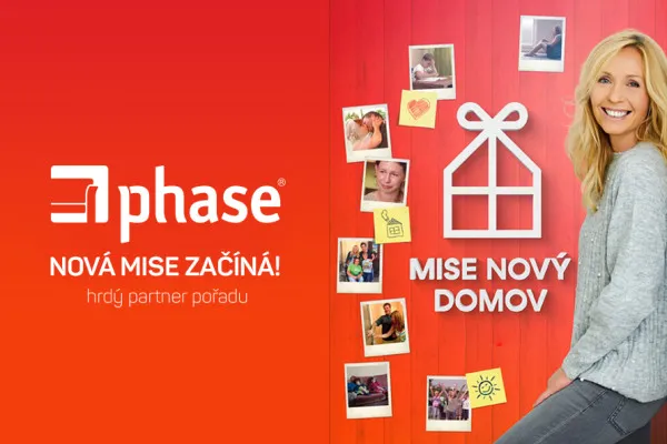 Je tady třetí série pořadu MISE NOVÝ DOMOV – pomáhat bude také PHASE