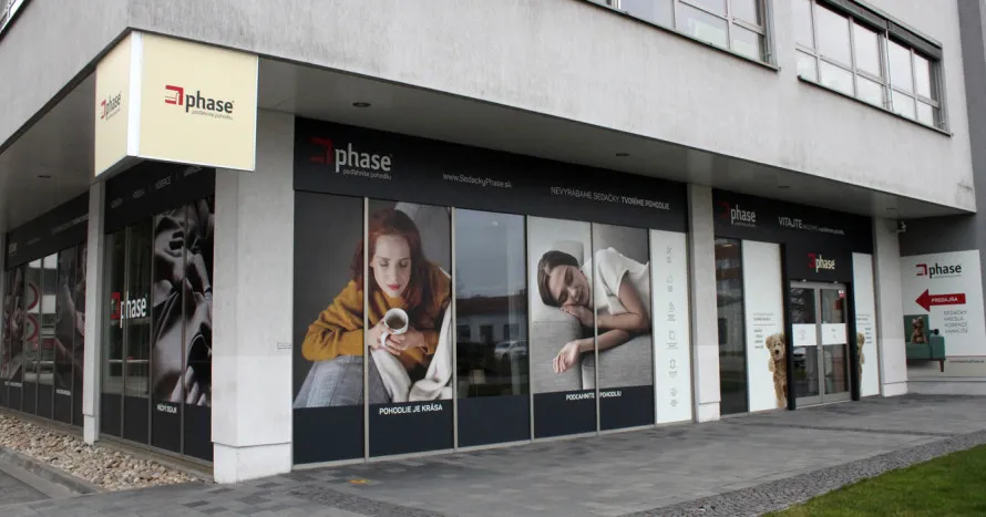 Zdravé a krásne predajne Phase