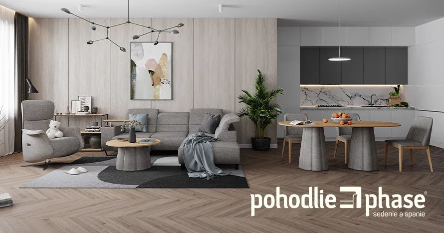 Prečo POHODLIE PHASE ponúka harmonické kolekcie nábytku pre celý byt?